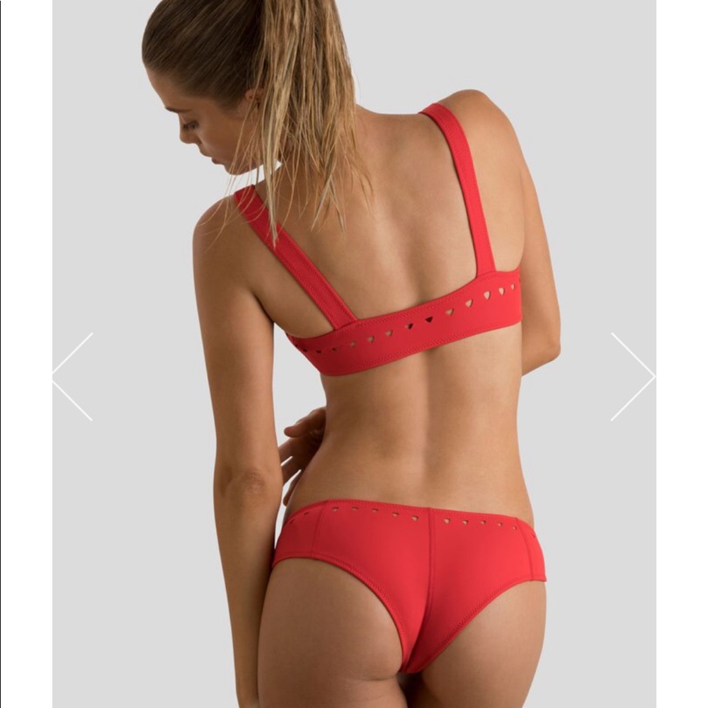 GIGI C Stella Bikini Bottom M Red
